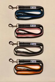 Double handle reflective leash