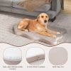 Orthopedic Dog Bed with Memory Foam Support for Large Dogs