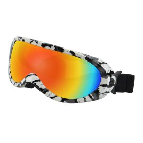 Dog Windproof Glasses Outdoor Pet Cool Sunglasses (Option: Zebra frame)