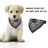 Adjustable Bandana Leather Pet Collar Triangle Scarf