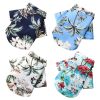 Hawaii Beach clothing for Pet Dog Cat T-Shirts Cute for Small to Medium Dog Cats Cool Summer Vest Camp Shirt Clothes; dog clothes