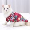 Hawaii Beach clothing for Pet Dog Cat T-Shirts Cute for Small to Medium Dog Cats Cool Summer Vest Camp Shirt Clothes; dog clothes